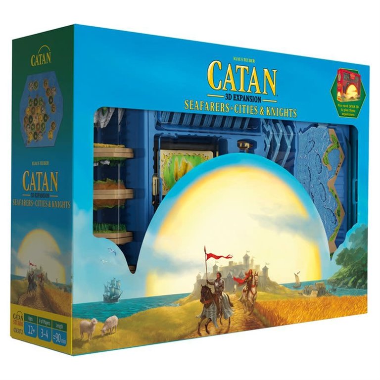 Catan - Seafarers + Cities & Knights - 3D Edition (English)