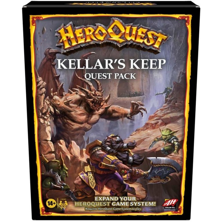 HeroQuest - Kellar's Keep Quest Pack (Anglais)*