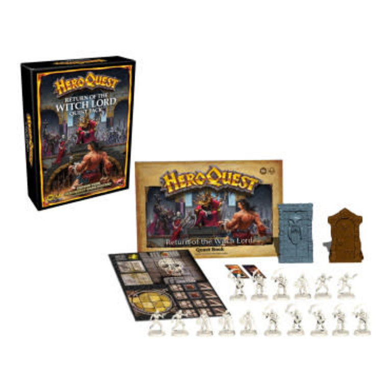 HeroQuest - Return of the Witch Lord Quest Pack (Anglais)*