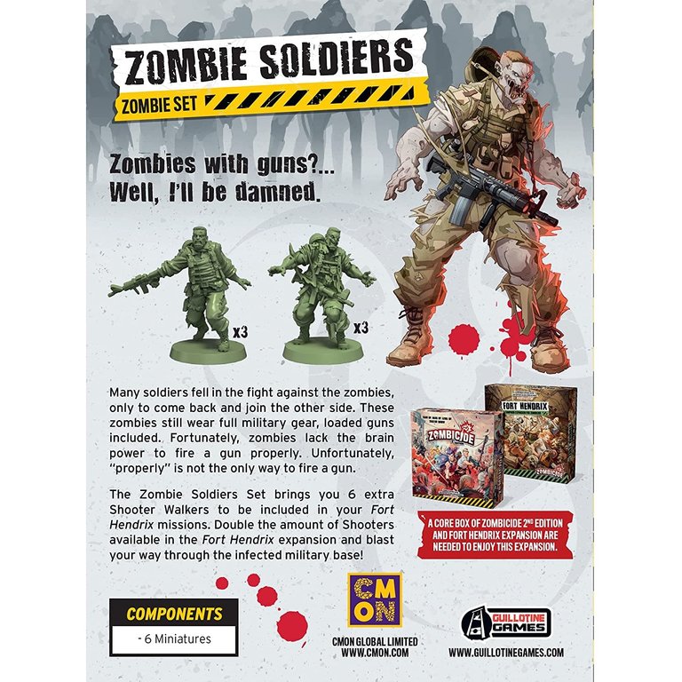 Zombicide 2nd Edition - Zombie Soldiers Set (Multilingue)