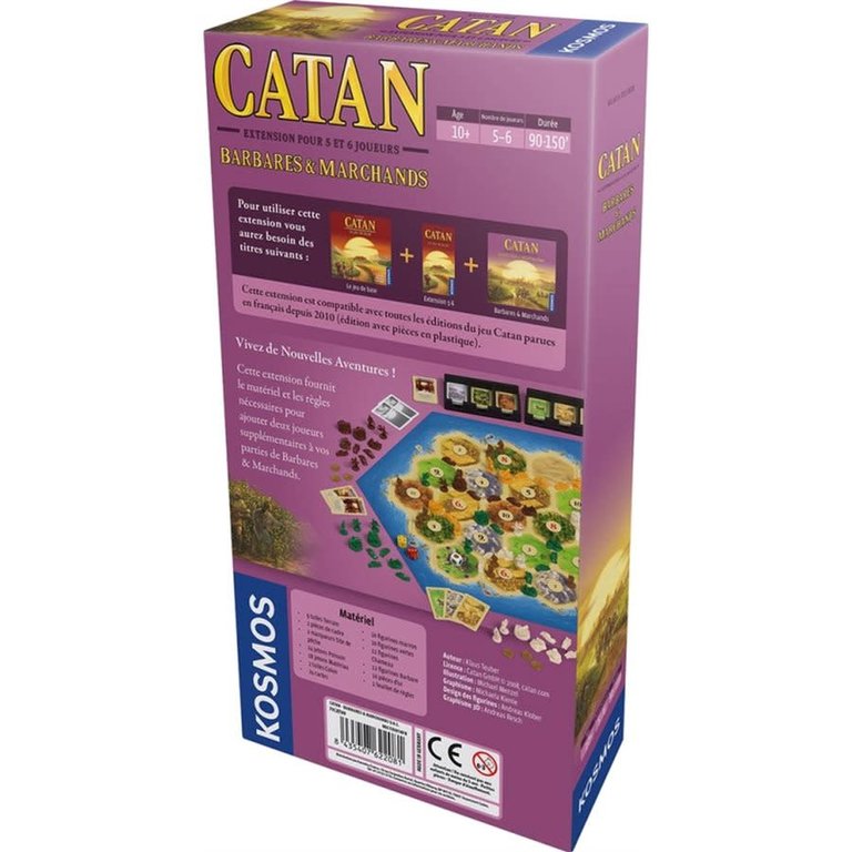 Catan - Barbares & Marchands - 5-6 joueurs (Francais)