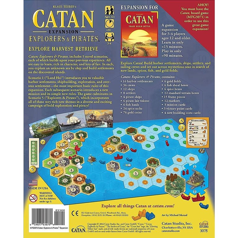 Catan - Explorers & Pirates (Anglais)