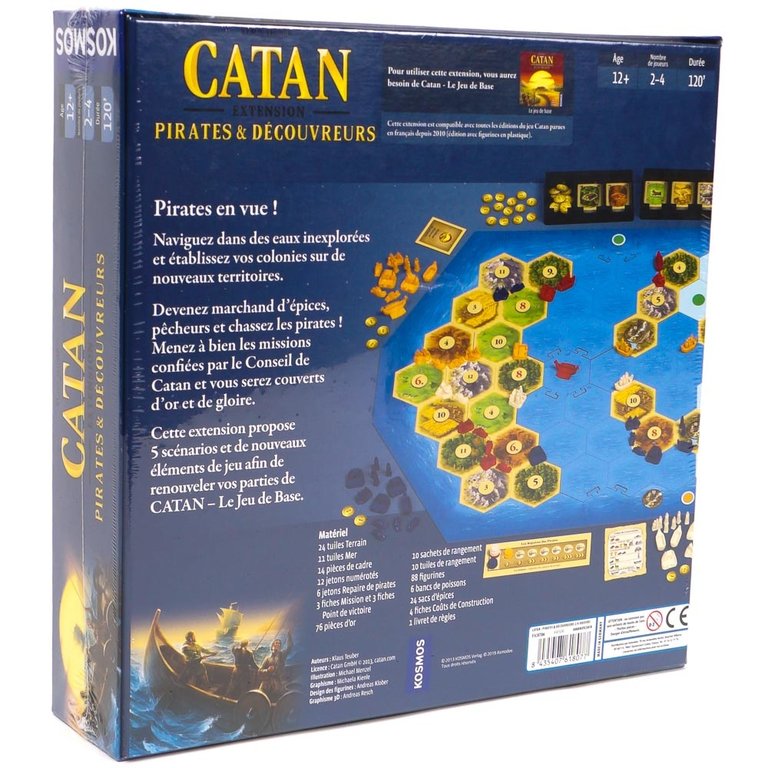 Catan - Pirates & Decouvreurs (Francais)