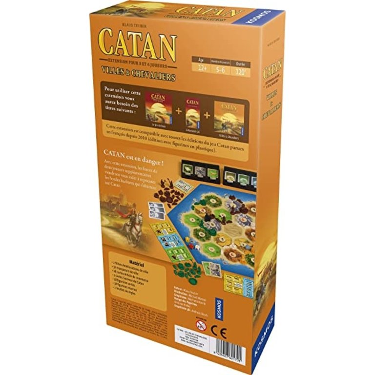 Catan - Villes & Chevaliers 5-6 (Francais)