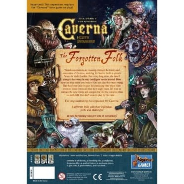 Caverna - The Cave Farmers: The Forgotten Folk (Anglais)