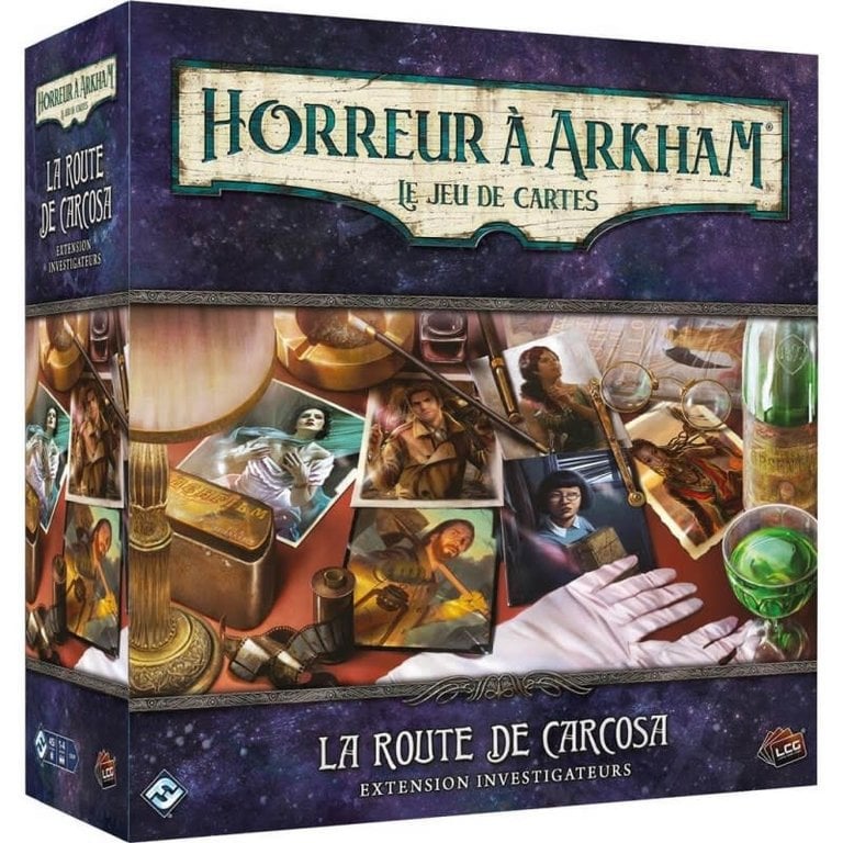 Arkham Horror: The Card Game - La Route de Carcosa Exptension Investigateurs (Français)