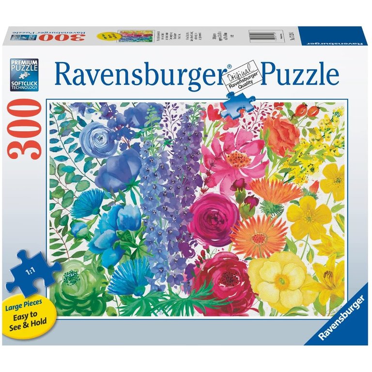 Ravensburger Arc-en-ciel floral - 300 pièces Large