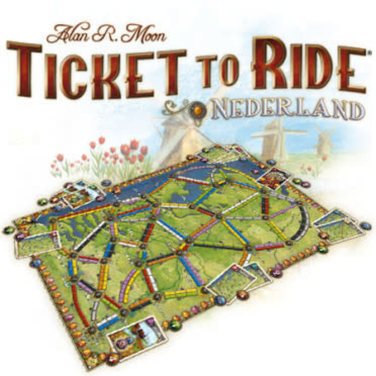 Ticket to Ride - Map #4 - Nederland (Multilingue)