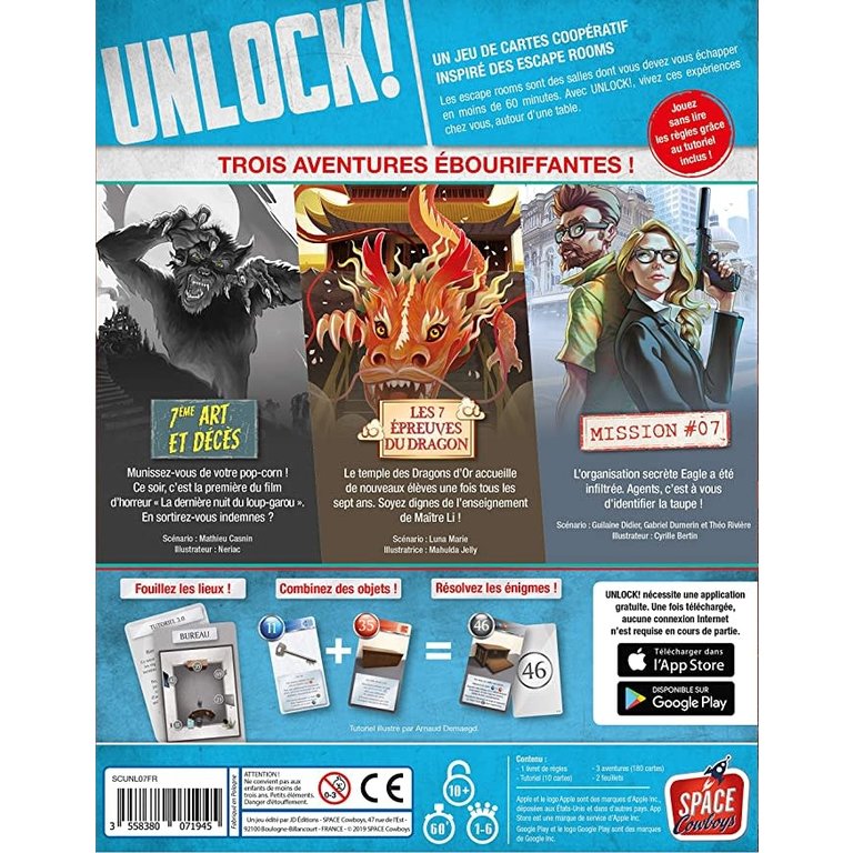 Unlock! 7 - Epic Adventures (Francais)