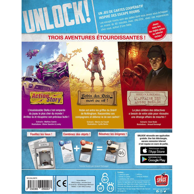 Unlock! 9 - Legendary Adventures (Francais)