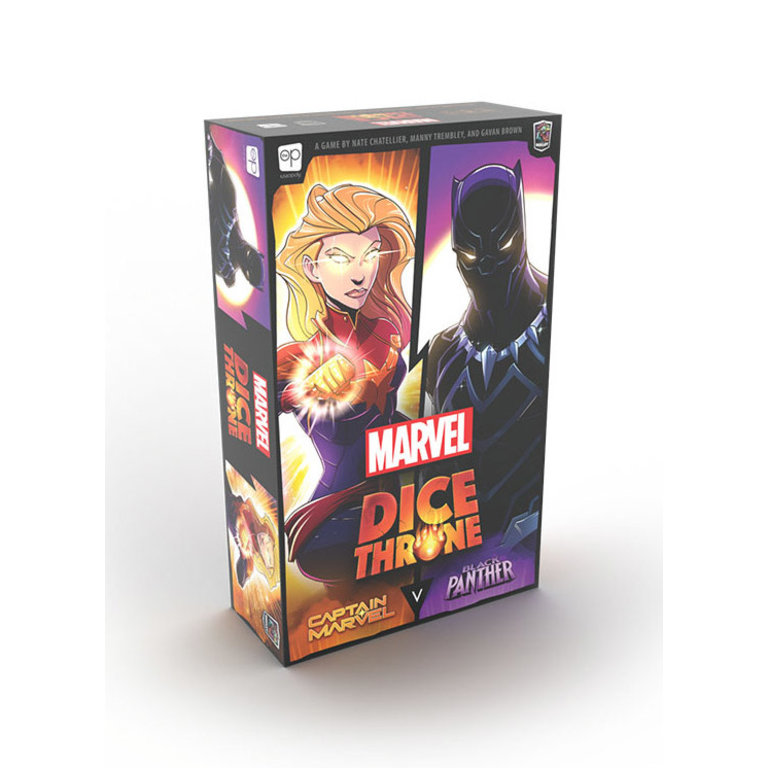 Dice throne - Marvel - Captain Marvel/Black Panther (Anglais)