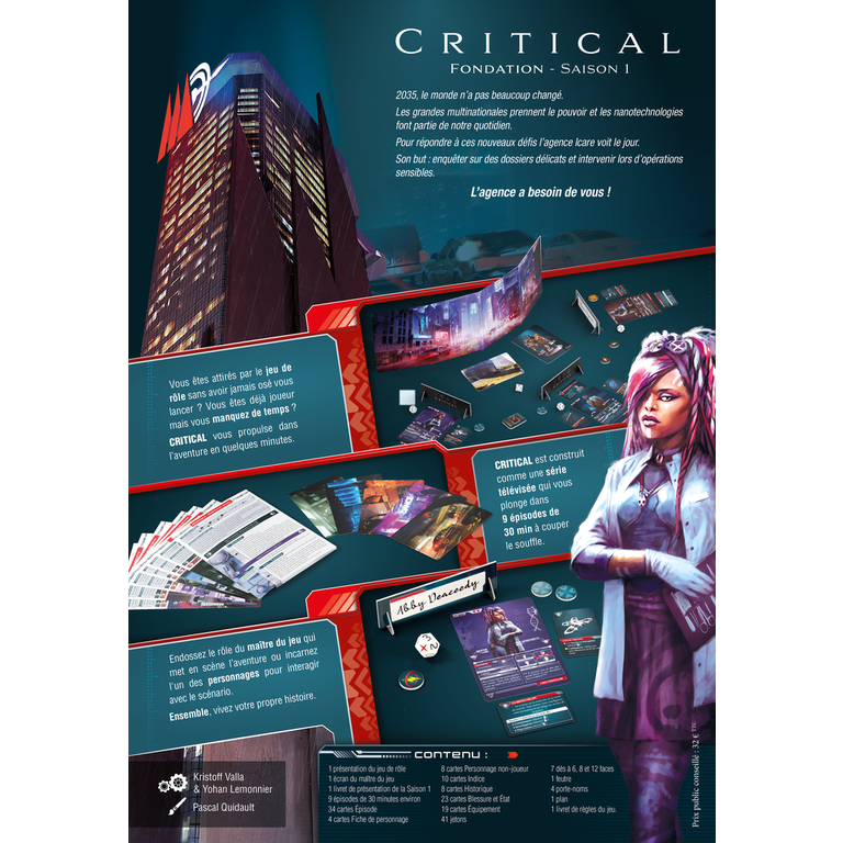 Critical - Fondation : Saison 1 (Francais)