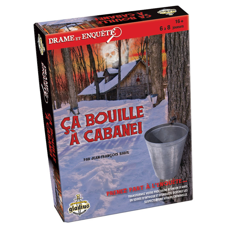 Drame et enquête - Ça bouille à la cabane (French)