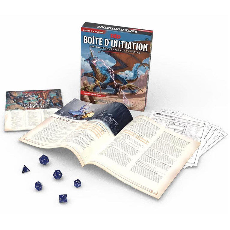 Dungeons & Dragons Dungeons & Dragons 5th edition - Boite d'Initiation - Les Dragons de l'île au tempêtes (Français)