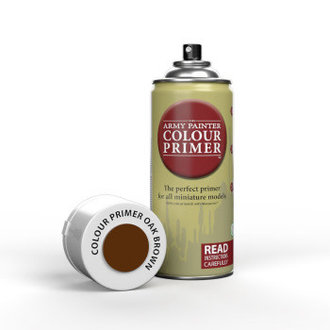 Army Painter (AP) Colour Primer (Spray can) - Oak Brown Army Painter (AP) Colour Primer (Spray can) - Oak Brown