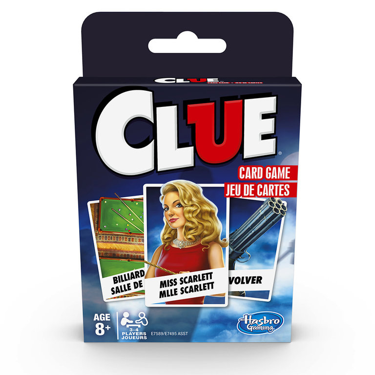 Clue - Le jeu de cartes (Multilingual)