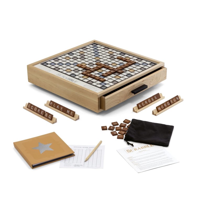 Scrabble - Maple Luxe Edition (Anglais)