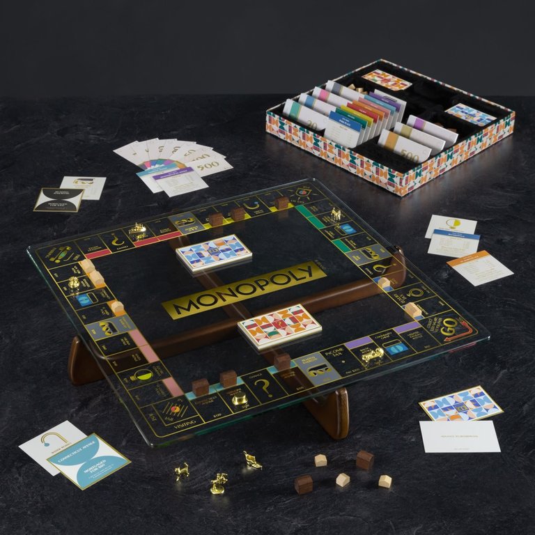 Monopoly - Prisma Glass Edition (Anglais)