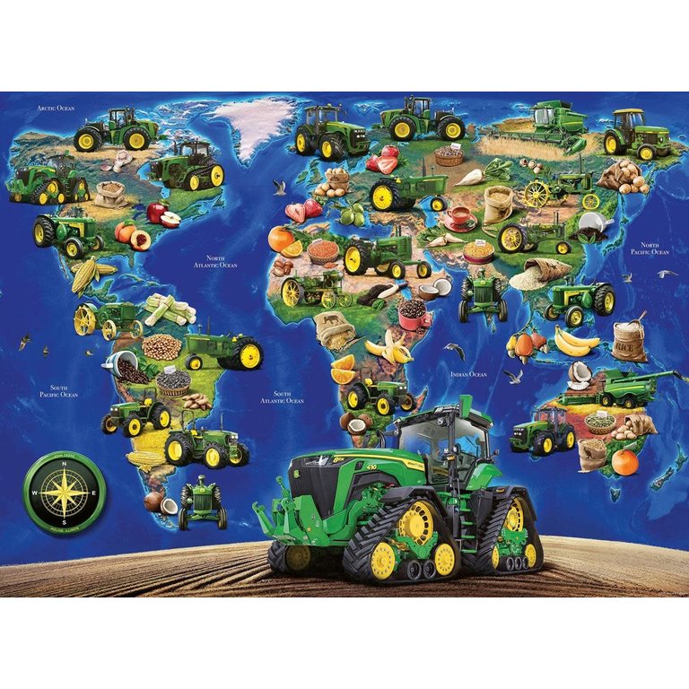 Ravensburger Le monde de John Deere - 100 pièces XXL