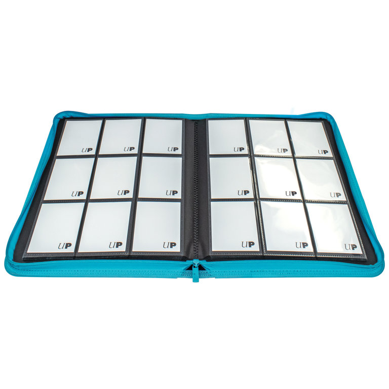 (UP) 9 Pocket - Zip Binder Vivid - Teal