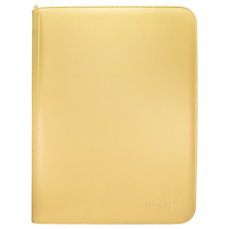 (UP) 12 Pocket - Zip Binder Vivid - Yellow