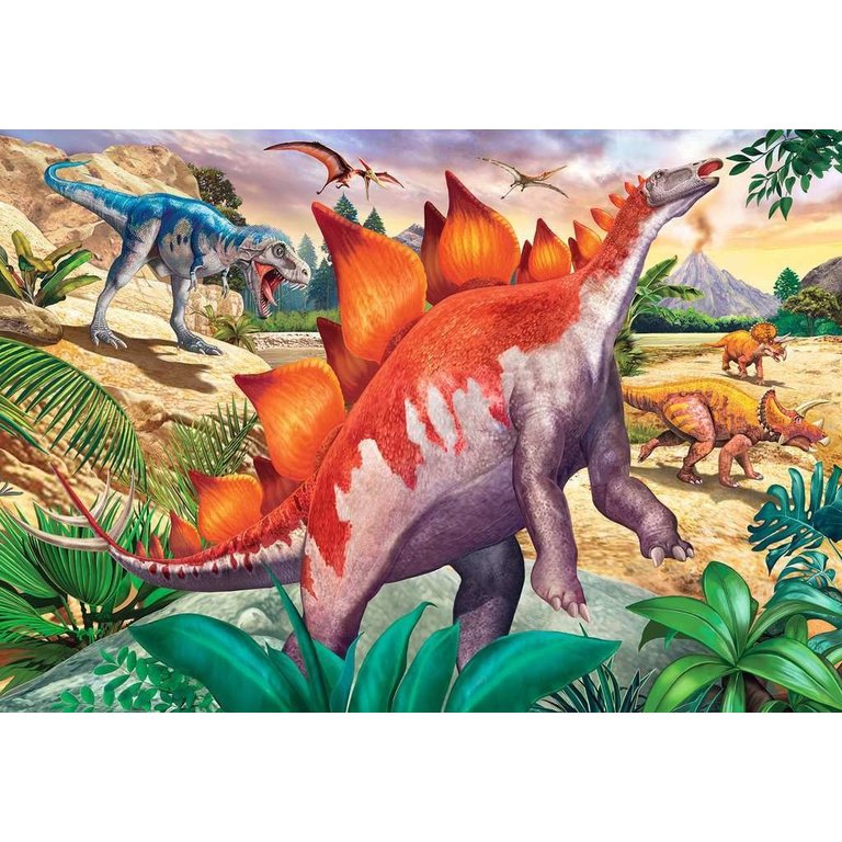 Ravensburger Mammouths et dinosaures - 2x24 pièces