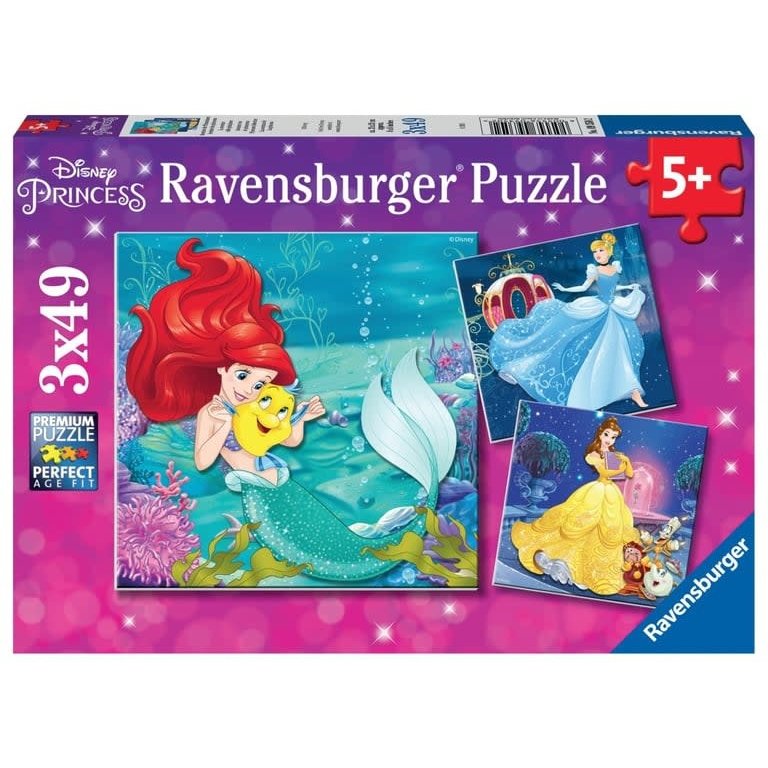 Ravensburger Disney - Aventure des princesses - 2x49 pièces