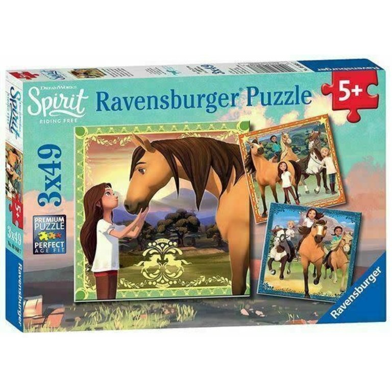 Ravensburger Spirit - Aventures à cheval - 2x49 pièces