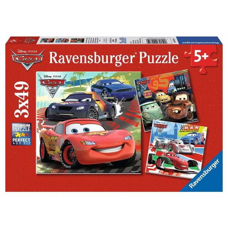Ravensburger Disney - course autour du monde - 3x49 pièces