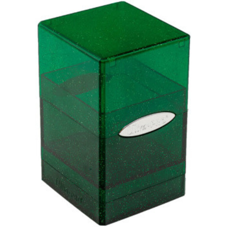 Ultra Pro (UP) D-Box Satin Tower - Glitter Green