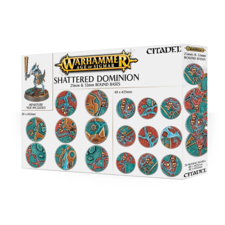 Shattered Dominion 25mm & 32 Round Bases