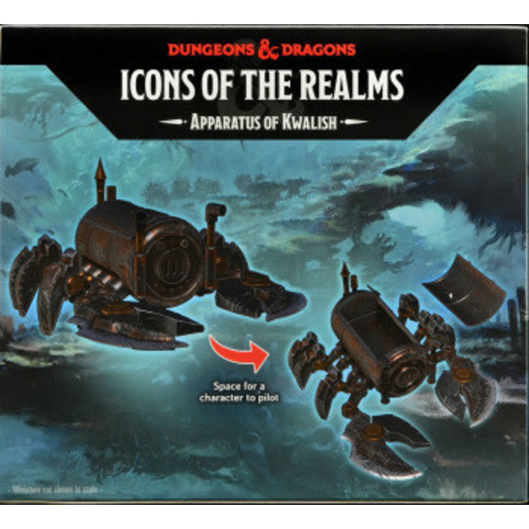 Dungeons & Dragons D&D  Icons Of The Realms  Premium Miniatures - Apparatus of Kwalish