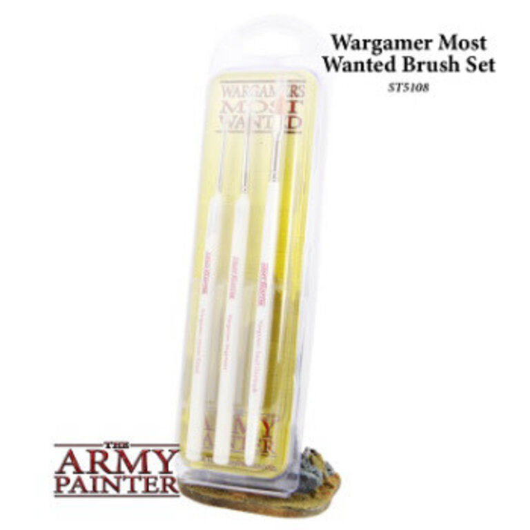 Army Painter (AP) Most Wanted Brush Set