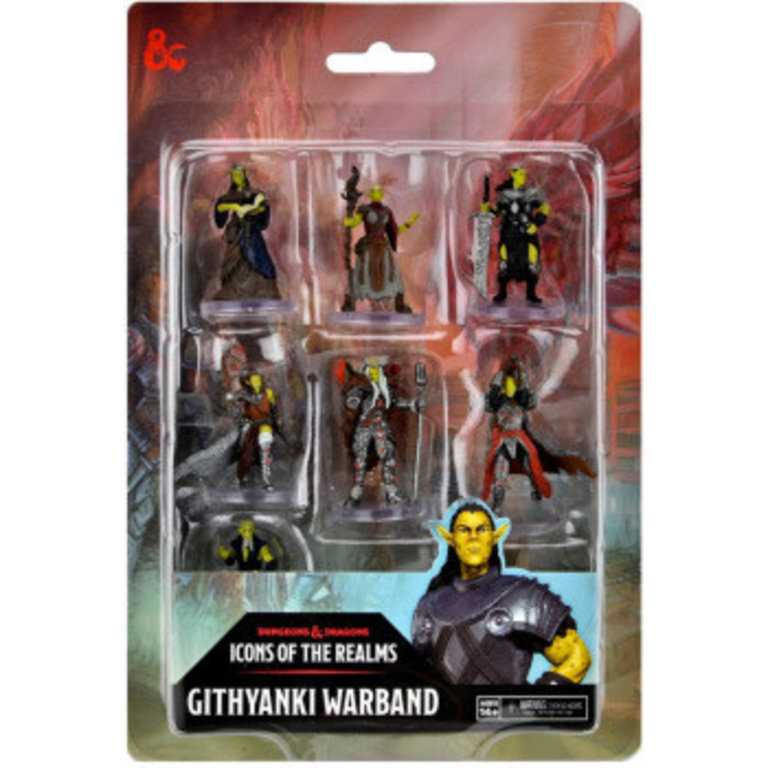 Dungeons & Dragons D&D Icons Of The Realms Premium Miniatures - Githyanki Warband