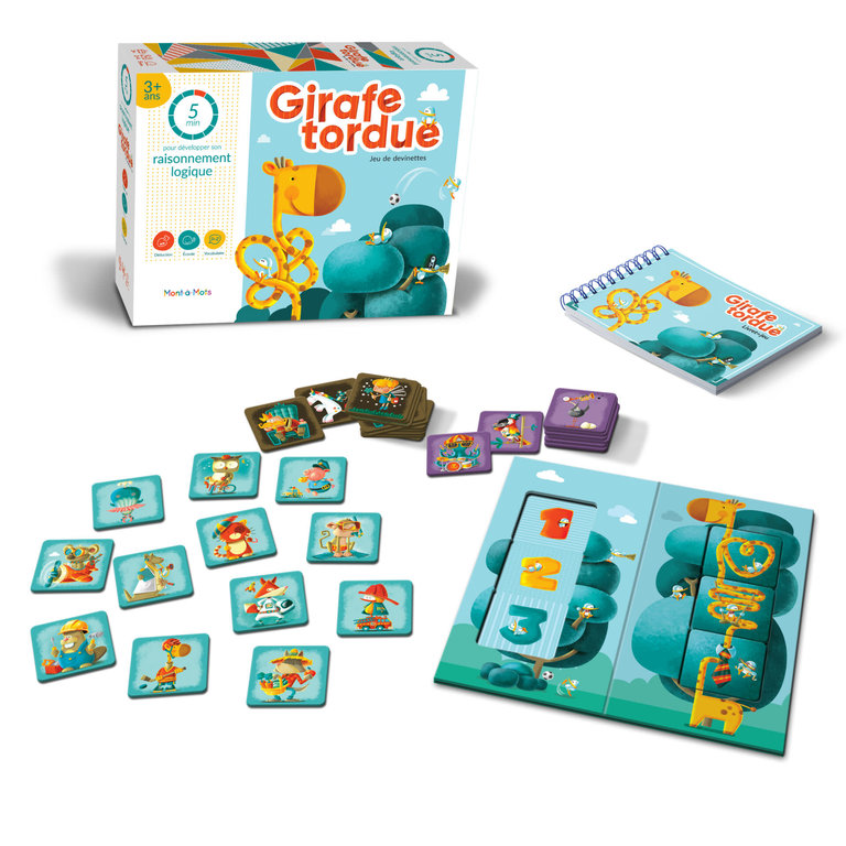 Mont-à-mots - Girafe Tordue