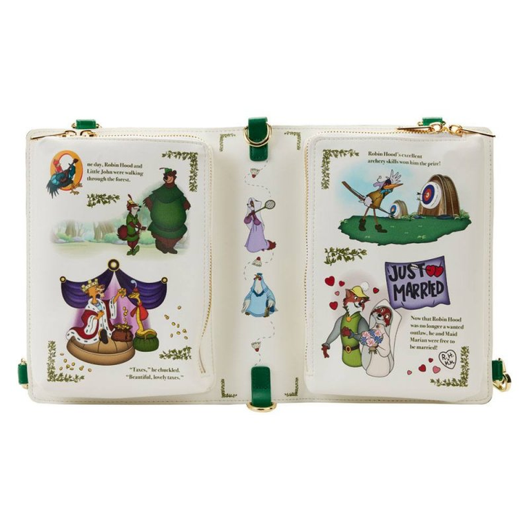 Loungefly Sac à bandoulière - Disney Robin Hood Book
