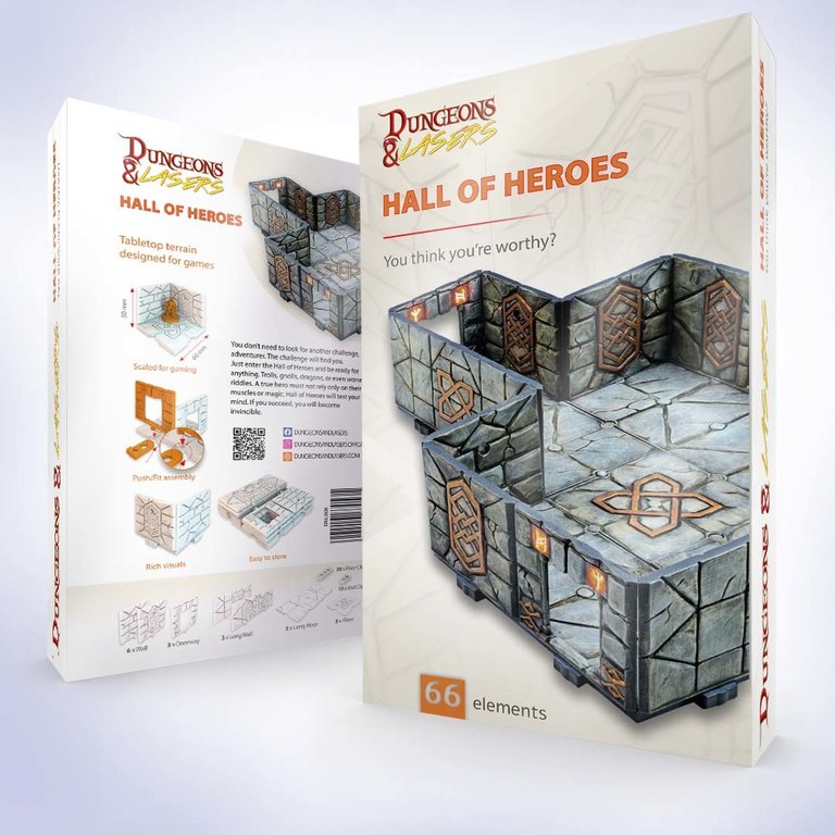 Dungeons & Lasers - Hall of Heroes