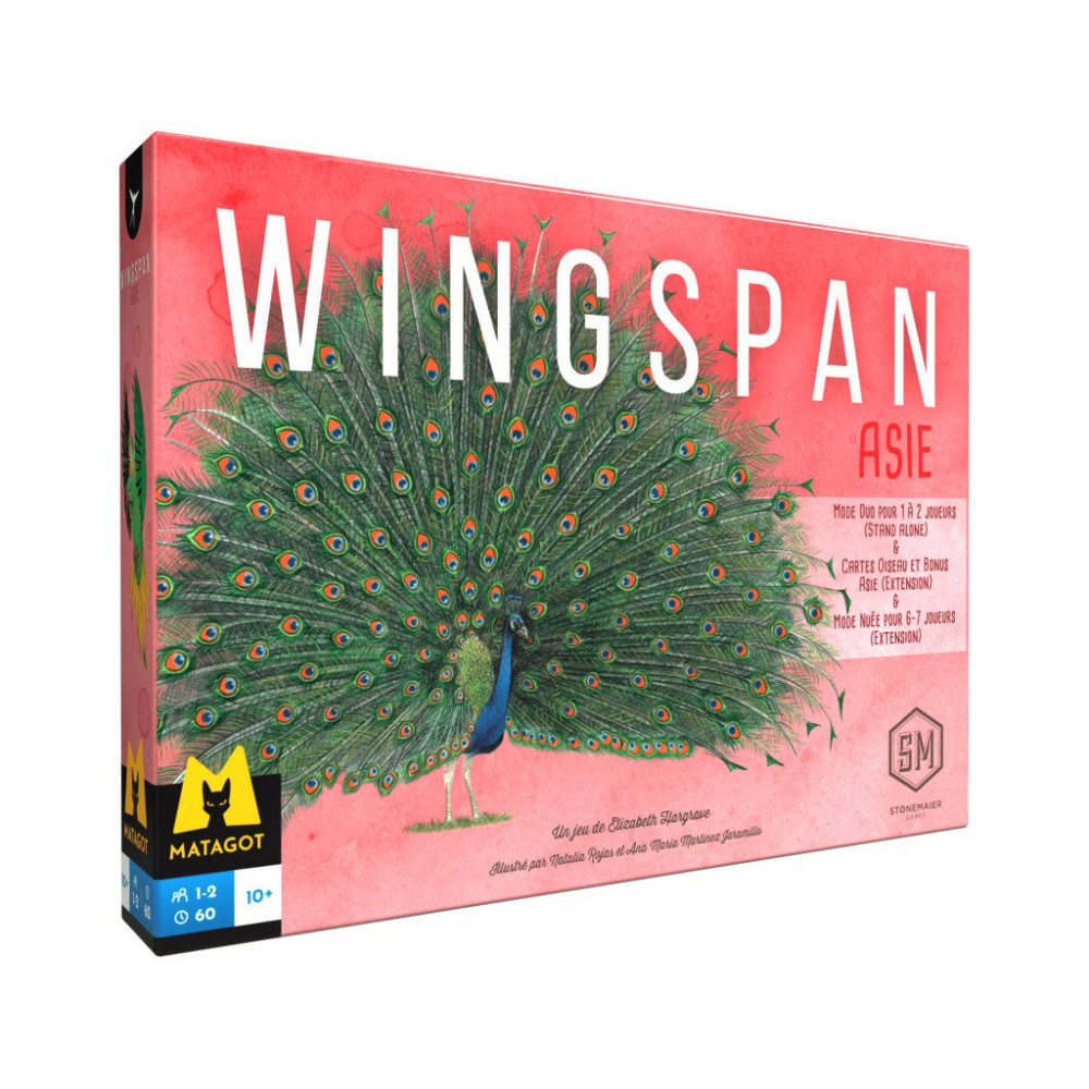 Wingspan - Asie (Français) - Jeuxjubes