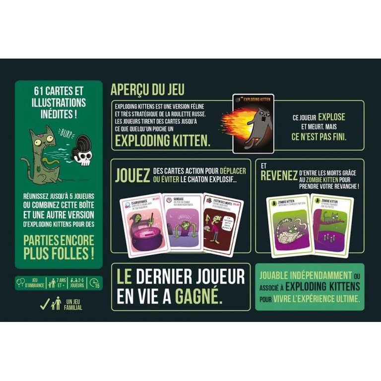 Zombie Kittens (Francais)