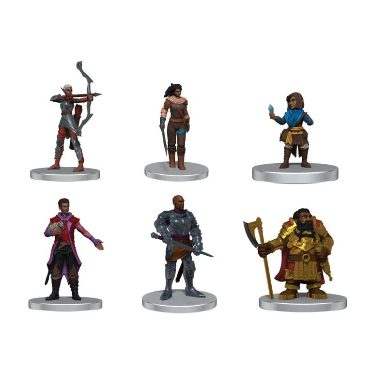 D&D  Voices Of The Realms  Premium Miniatures - Band of Heroes