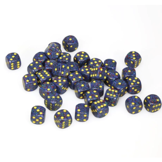 Chessex 36 dés 6 12mm picotés ''Twilight''