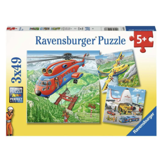 Ravensburger Au dessus des nuages - 3x49 pièces