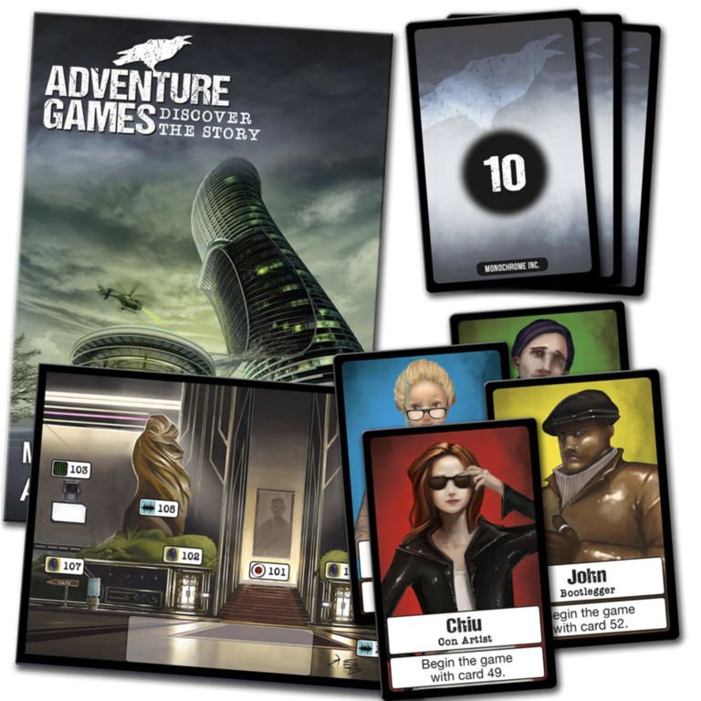 Adventure Games - Monochrome Inc (Anglais)
