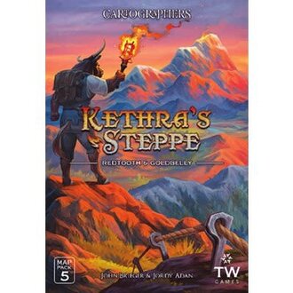 Cartographers - Kethra's Steppe - Map Pack 5 (English) Cartographers - Kethra's Steppe - Map Pack 5 (English)