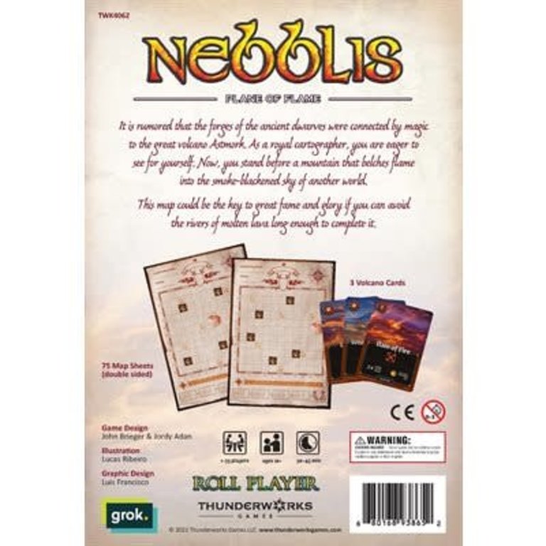 Cartographers - Nebblis - Map Pack 1 (Anglais)*