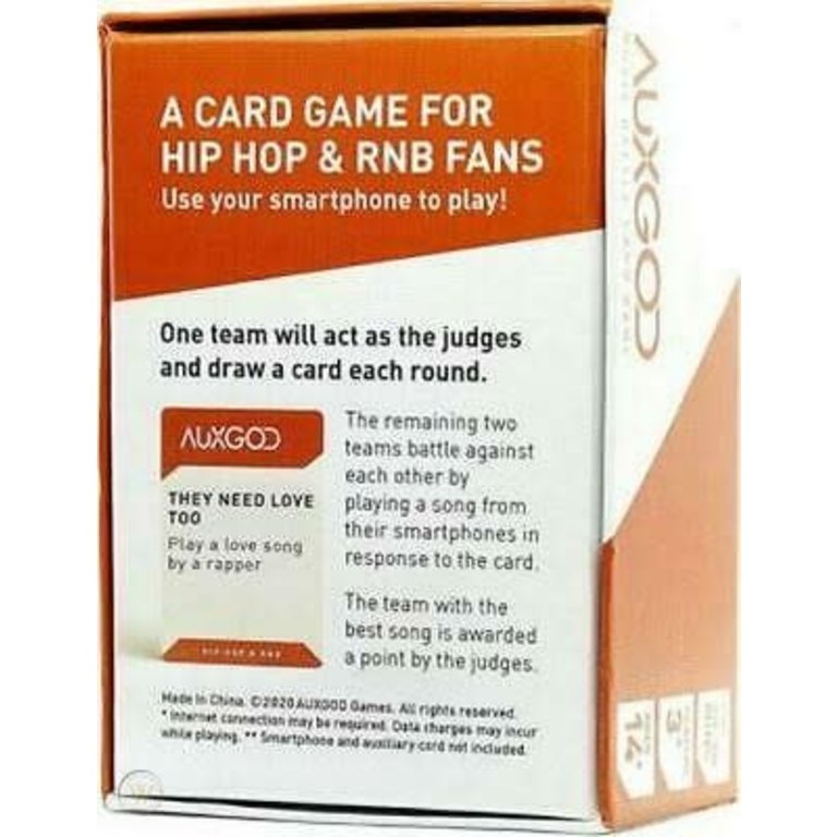 Auxgod: Music Battle Card Game - Hip Hop & RNB (Anglais)*