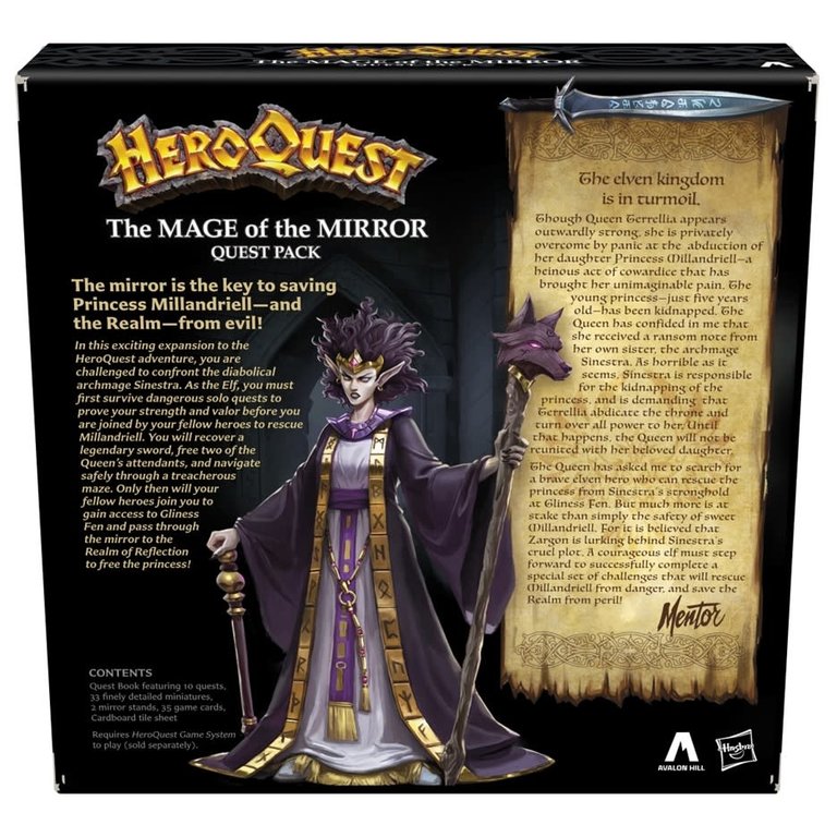 HeroQuest - The Mage of the Mirror - Quest Pack (English)