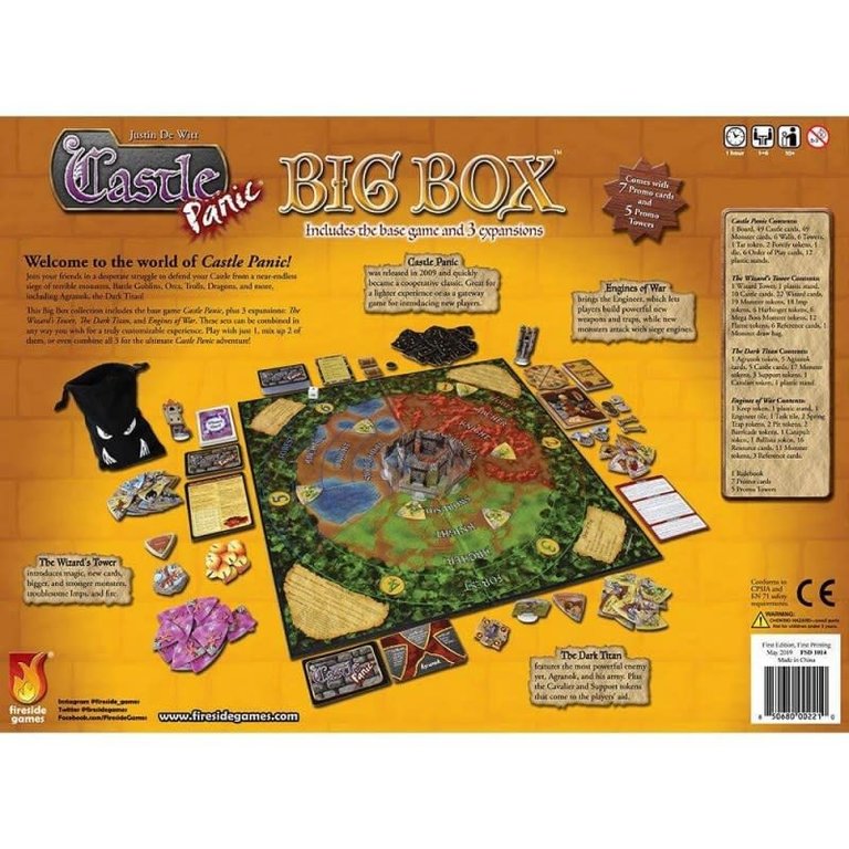 Castle Panic  - 2ieme Edition Big Box (Anglais)
