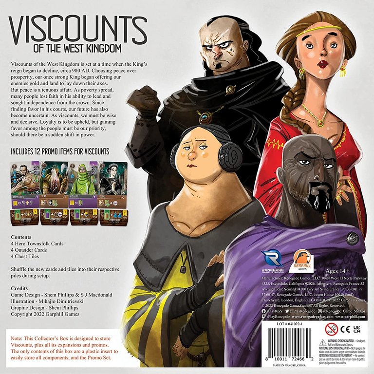 Viscounts Of The West Kingdom - Collector's Box (Anglais)*