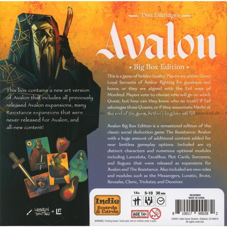 Avalon - Big Box (Anglais)